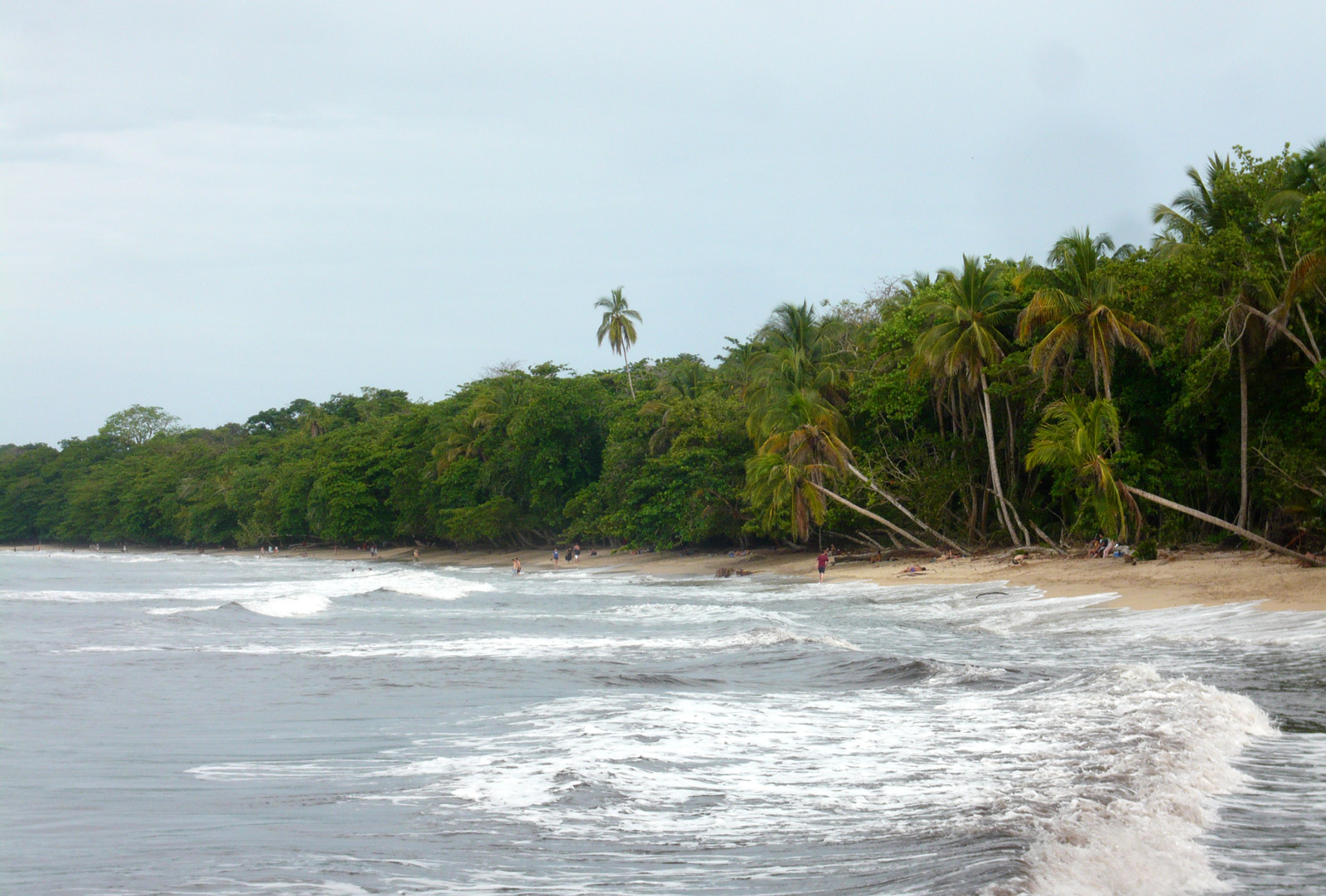 Cahuita National Park coastline on Costa Rica’s Caribbean south